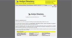 Desktop Screenshot of andysdirectory.com